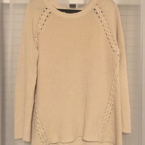 Halogen oversized sweater in cream color
